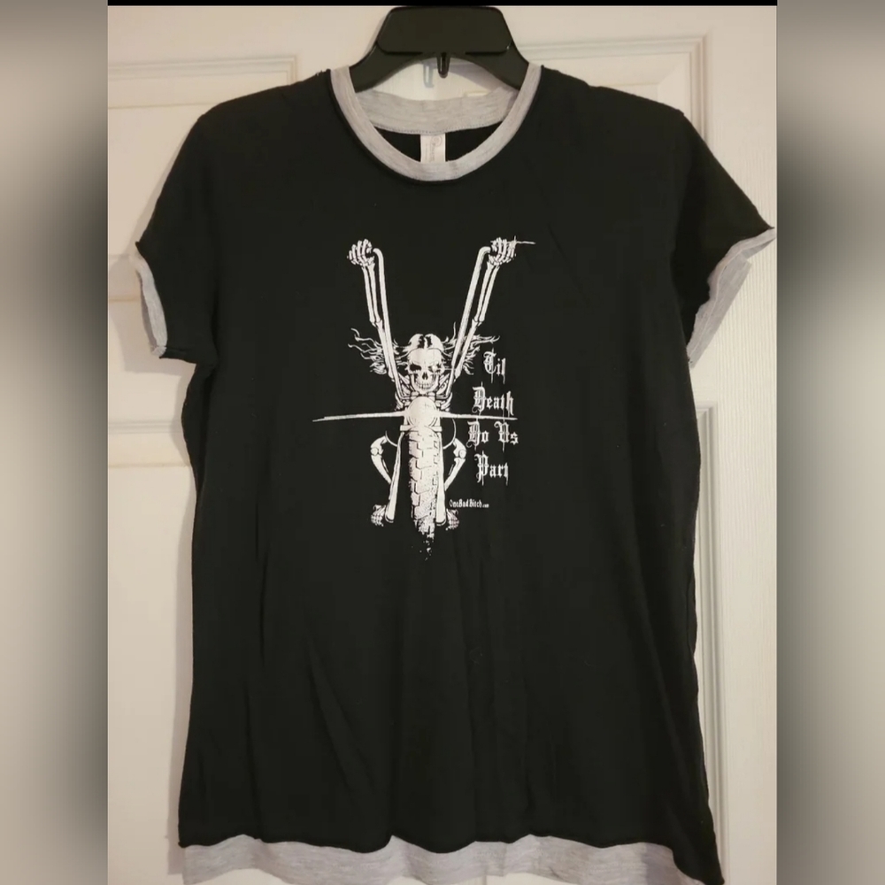 Ladies biker riding shirt